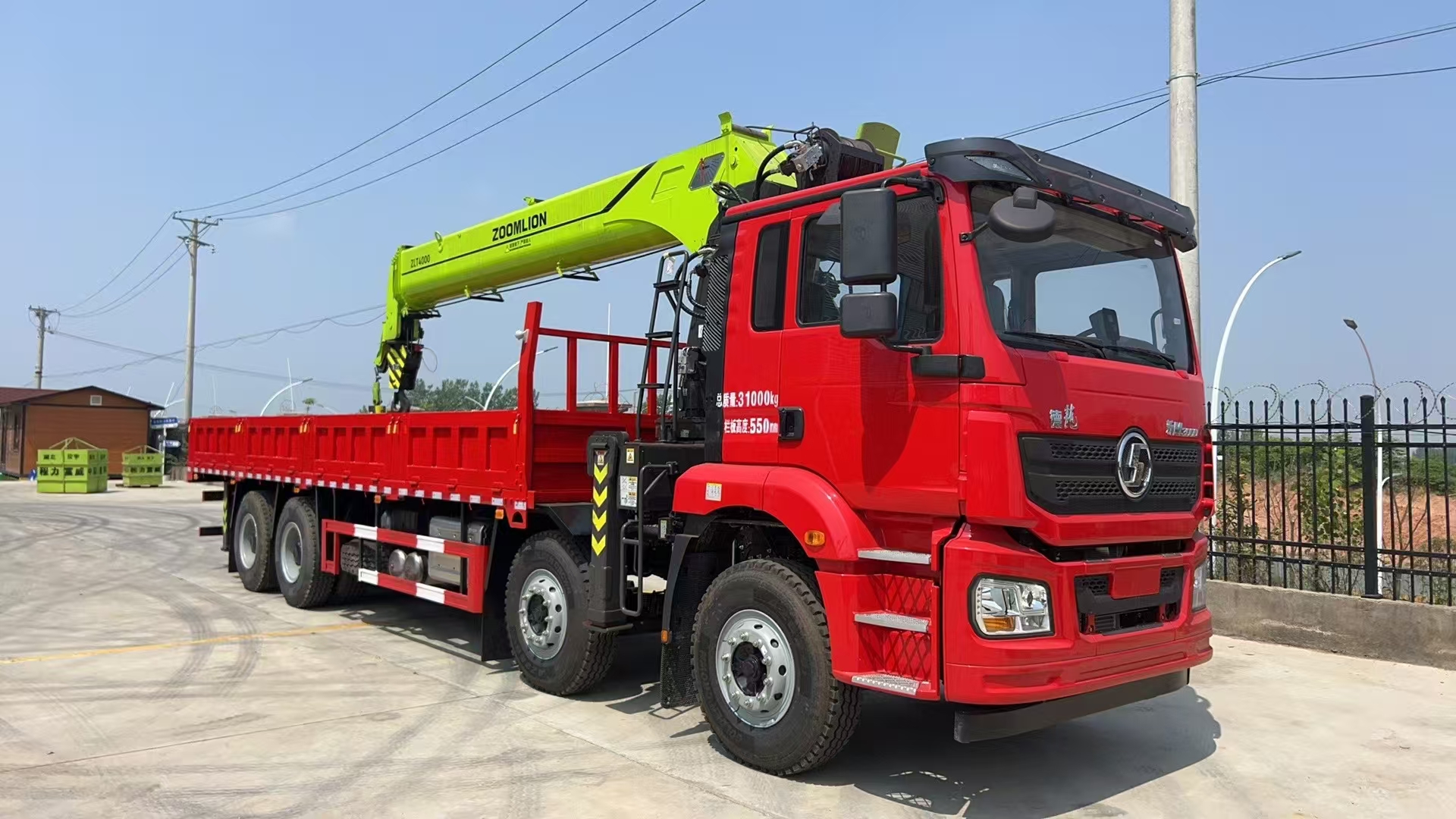 陜汽德龍前四后八車型